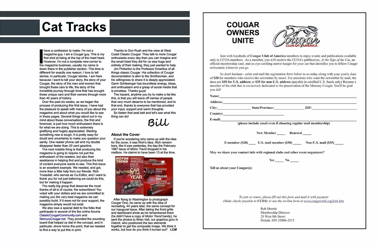 Legendary Cougar: Vol 1 Iss 1 Page 3