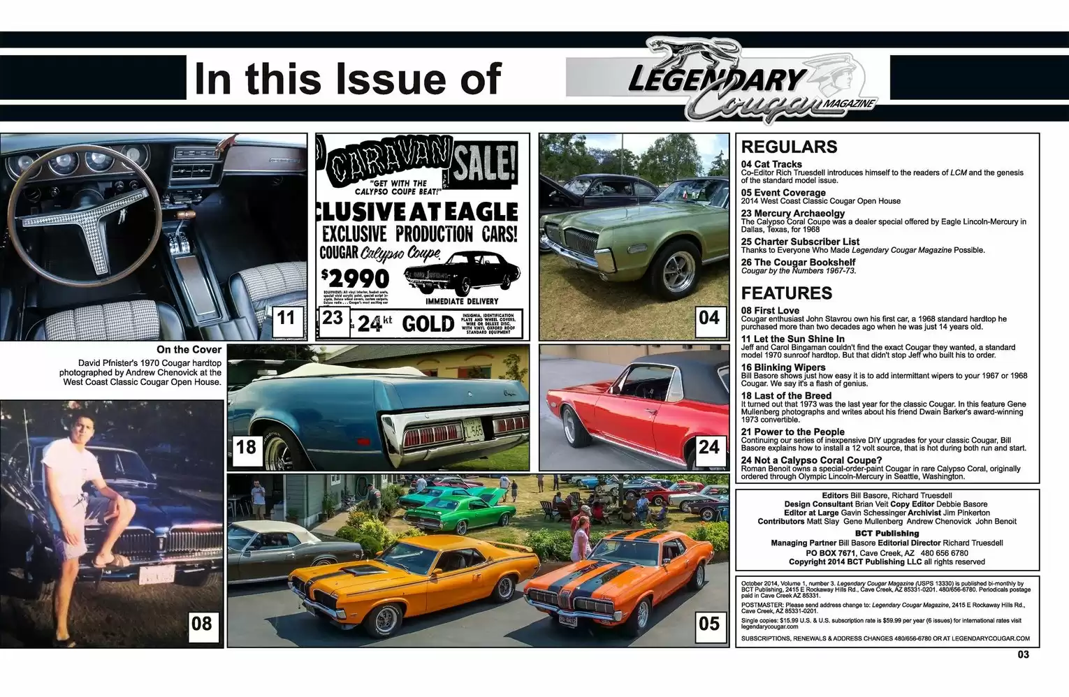 Legendary Cougar: Vol 1 Iss 3 Page 3