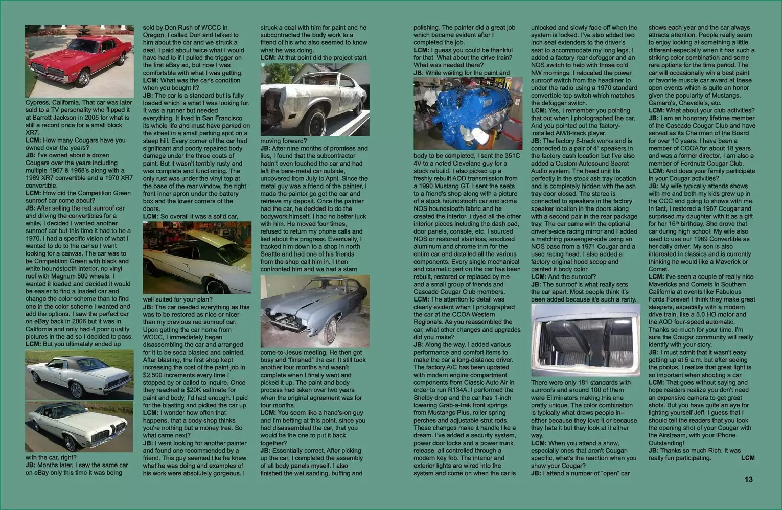 Legendary Cougar: Vol 1 Iss 3 Page 13