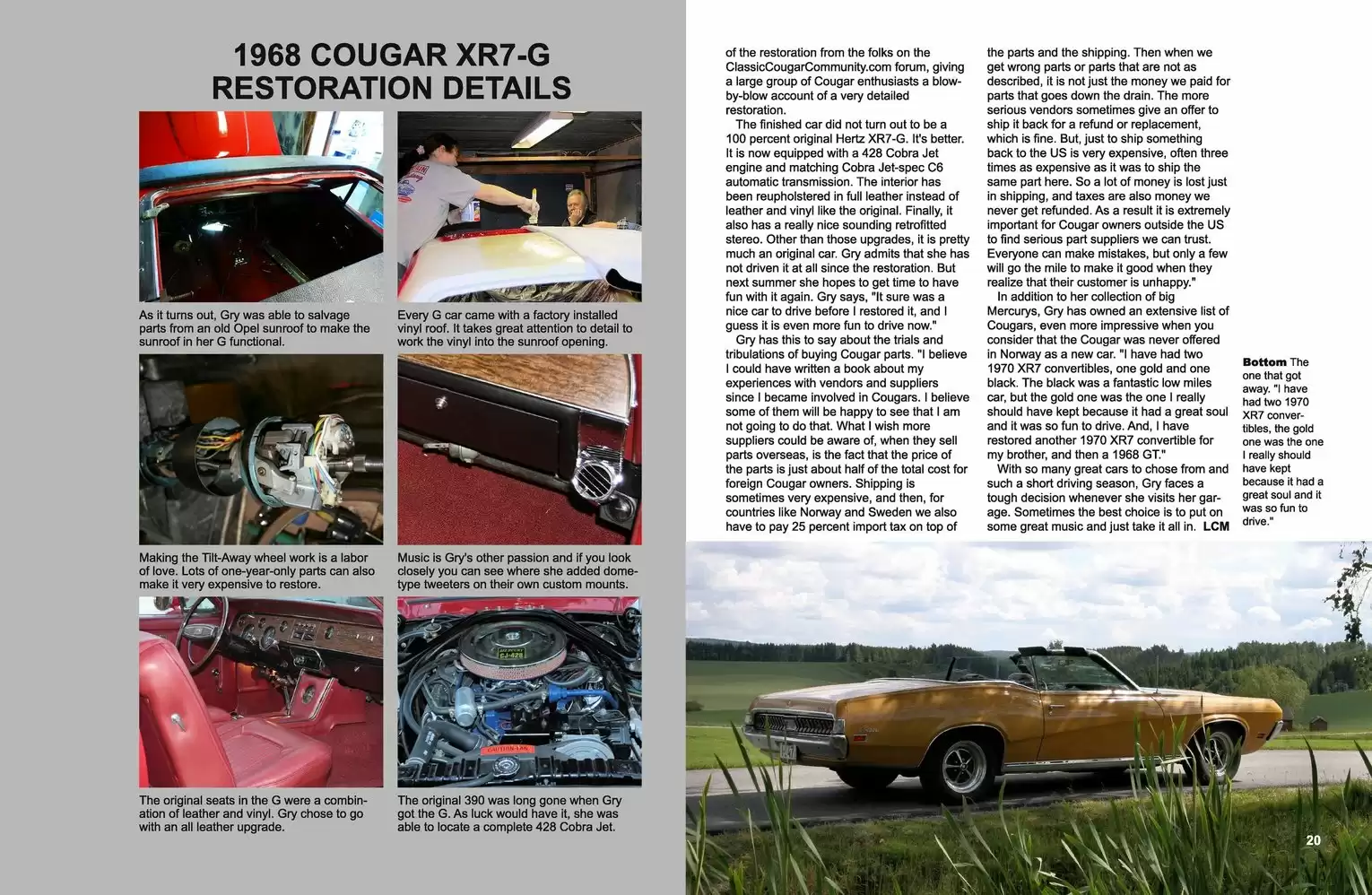 Legendary Cougar: Vol 1 Iss 4 Page 20