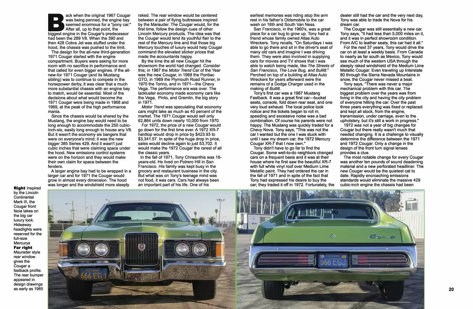 Legendary Cougar: Vol 2 Iss 2 Page 20