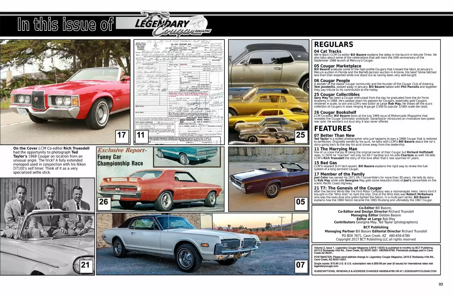 Legendary Cougar: Vol 3 Iss 1 Page 3