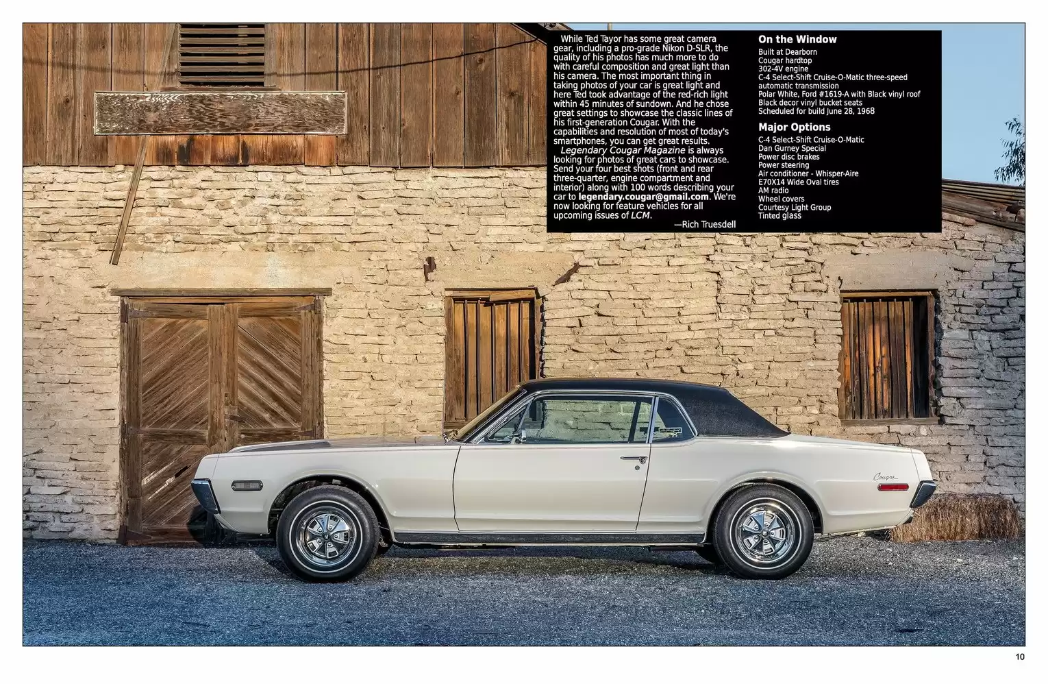 Legendary Cougar: Vol 3 Iss 1 Page 10